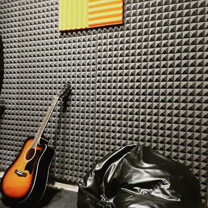 โฟมอะคูสติกความหนาแน่นสูง 3D สมัยใหม่แผงผนังกันเสียงสําหรับห้องและห้องนั่งเล่น Soundproofing - Product Image 6