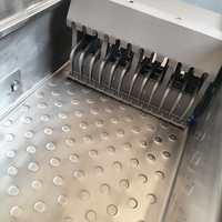 Machine à découper les os et la viande congelée en acier inoxydable pour boucherie, idéale pour les côtes de porc