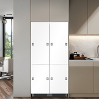 Best Selling 526L 220V/50Hz Blanco PCM Acabado Lado a Lado Congelador Incorporado Refrigerador para Uso Doméstico (BI)