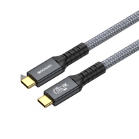 Câble USB4.0 40 Gbps 8K 60 Hz PD240W Type-C Longueurs 0,5m-2m Charge Rapide 5A pour Téléphones Mobiles iOS, Ordinateurs, Appareils Photo et Écouteurs