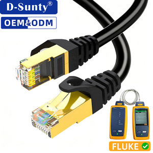 Câble réseau Ethernet Cat7 blindé RJ45 sur mesure (OEM/ODM) pour fabricants – Vente en gros pour distributeurs - Product Image 1