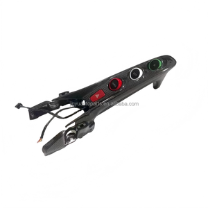 Control Central de Fibra de Carbono Versión <span class=keywords><strong>Bandera</strong></span> Italiana para <span class=keywords><strong>Ferrari</strong></span> F8; Botón de Control Central con Interruptor Tricolor OE 878158 89949 - Product Image 2