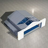 Tentes en alliage d'aluminium, tentes temporaires pour événements, auvents personnalisés pour l'extérieur, hangars pour hélicoptères, installations de stockage, tentes industrielles