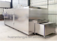 1000 kg/uur Automatische IQF Tunnel Snelvriesmachine Hoge Productiviteit 304 RVS voor Fruit, Vlees, Zeevruchten Snelle Koeling