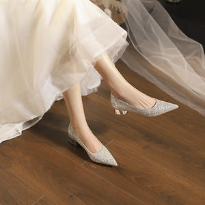 Zapatos de Tacón Ultra Alto de Moda para Mujer, Sandalias con Punta Abierta y Correa de Cuero Patentado para el Verano, Sexy para Discoteca - Product Image 3