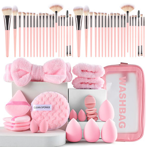 Set Mega Combo <span class=keywords><strong>de</strong></span> 40 Piezas <span class=keywords><strong>de</strong></span> Herramientas <span class=keywords><strong>de</strong></span> Belleza, Kit Completo <span class=keywords><strong>de</strong></span> <span class=keywords><strong>Maquillaje</strong></span> y Limpieza Facial, Sombra <span class=keywords><strong>de</strong></span> Ojos, Hecho en China; <span class=keywords><strong>Shein</strong></span>/Marca Privada - Product Image 6