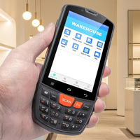 Terminal PDA portable Android 15 8 cœurs 2,3 GHz IP65 avec scanner de codes-barres 1D 2D, écran 4 pouces, pour inventaire et collecte de données mobiles, en stock