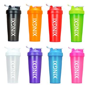 בקבוקי שייקר חלבון ניידים 20oz עם לוגו מותאם אישית לחדר כושר, ריצה, ספורט וכושר, לערבוב אבקת חלבון ומים - Product Image 4