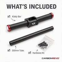 Colonne de direction en fibre de carbone pour trottinette électrique Carbonrevo, tige pliable résistante à la corrosion pour la conduite tout-terrain, qualité supérieure