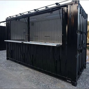 Diseño de Quiosco de Comida Rápida al Aire Libre, Tienda Móvil de Contenedores Prefabricados para Té de Burbujas y Helados, Restaurante en <span class=keywords><strong>Venta</strong></span> - Product Image 5