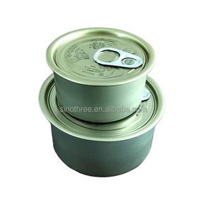 Paquete de latas vacías personalizadas con lengüeta de tracción para atún, pescado, carne enlatada, <span class=keywords><strong>sardinas</strong></span>, comida húmeda para mascotas, 85g, 160g, 185g - Product Image 5