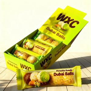 Truffes au chocolat de Dubaï fourrées à la crème de pistache, au lait et au kadaifi croustillant - Product Image 2