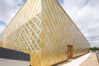 Panneau décoratif extérieur pour bâtiment en aluminium avec revêtement en poudre, découpe laser CNC, maille PVDF, anti-corrosion, ignifuge, Chine