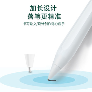 Punta de Repuesto para Lápiz Óptico Wisoneng, Diseño Extendido para Pencil de 1ª y 2ª Generación, Escritura Precisa para iPad - Product Image 1
