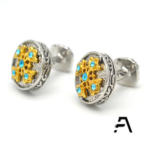 Sang trọng tinh tế cổ điển mô hình trang trí thạch Khuy măng sét - Product Image 5