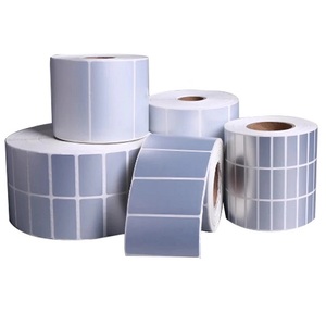 Étiquettes adhésives argentées PET résistantes aux hautes températures Étiquette argentée mate vierge pour appareils électroniques - Product Image 2
