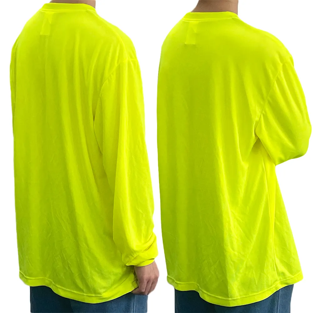 Sweat à capuche personnalisable plusieurs couleurs T-shirt haute visibilité jaune vêtements de sécurité