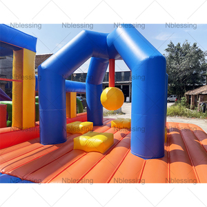 NewBlessing Commercial Outdoor <b>Inflatable</b> Obstacle Course Playground for Children With CE Blower and 3-Year Warranty <b>Inflatable</b> - Product Image 3