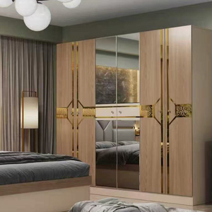 Ensemble de meubles de <span class=keywords><strong>chambre</strong></span> <span class=keywords><strong>à</strong></span> <span class=keywords><strong>coucher</strong></span> moderne de style turc <span class=keywords><strong>pour</strong></span> adultes, lit double, coiffeuse, fonction massage, hauteur réglable, cadre en bois - Product Image 2