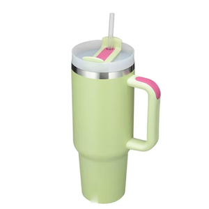 Mug de voyage isotherme 40oz en acier inoxydable à double paroi, avec poignée, sans BPA, isolation thermique 12-24h, modèle Aventure 2025 - Product Image 1