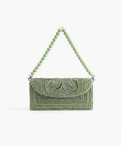 Bolso de algodón clásico con cuentas de diseño moderno para mujer, hecho a mano, bordado, a la moda, para mujeres y niñas, artículos de regalo. - Product Image 2