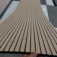 Panneaux Muraux Acoustiques de Haute Qualité, Panneaux Muraux WPC, Panneaux Muraux à Lattes pour la Décoration Intérieure