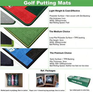 <span class=keywords><strong>Tapis</strong></span> <span class=keywords><strong>de</strong></span> putting <span class=keywords><strong>de</strong></span> golf Stroke Consistency avec lignes d'alignement calibrées, <span class=keywords><strong>tapis</strong></span> d'entraînement antidérapant pour l'intérieur, pour la maison et le salon - Product Image 2