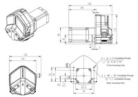 Tête de pompe péristaltique Shenchen OEM-EYB201, tête de pompe OEM EasyPump, pompe