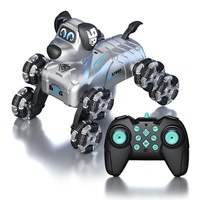 KK 360 Grad Fernbedienung Roboter Stunt Hund Geste Uhr Auto Spielzeug mit Lichtern Musik 2,4 GHz Frequenz USB-Kabel enthalten