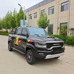 Camionnette électrique chinoise à batterie lithium 300 Ah, autonomie 300 km, pour le transport de marchandises, blanche, nouvelle énergie, 5 places, livraison de camionnettes électriques de livraison - Product Image 1