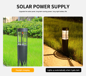Lumières solaires de chemin <span class=keywords><strong>Led</strong></span> imperméables de haute qualité pour les lumières solaires extérieures de pelouse de jardin de <span class=keywords><strong>pile</strong></span> de longue endurance pour l'éclairage routier - Product Image 4