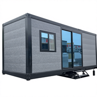 Luxury Remorque "Granny Flat" Moderne d'Australie de 20 PI (6M) - Maisons Containers Préfabriquées de Luxe à 2 Chambres avec Remorque