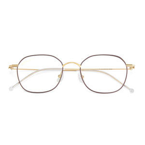 Monturas de Gafas Ovaladas de Titanio Danyang, Lentes Acrílicas de Marco Completo, Diseño Cómodo Unisex, Número de Pieza 7725 - Product Image 1