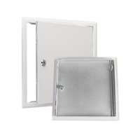 Porte d'accès en acier inoxydable et acier galvanisé de haute qualité, moderne, carrée, pour cloisons sèches, avec serrure à cylindre