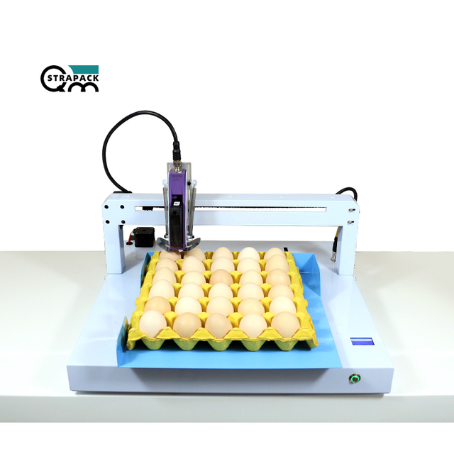 High Speed Single Head Egg Batch Code Printing Machine Egg Printer for Printing Expire Date logo Serial Number