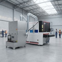 Machine à poncer le métal de 630, 800, 1000 et 1350 mm pour tôles en acier inoxydable et en acier au carbone