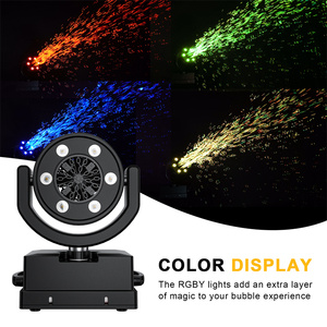 เครื่องทำฟองสบู่ SHEHDS 100W LED พร้อมระบบ DMX512 สำหรับงานแต่งงาน งานเทศกาล และการแสดง - Product Image 5