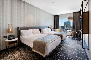 Ensembles de meubles de chambre à coucher d'hôtel économique centre-ville de Perth <span class=keywords><strong>InterContinental</strong></span> Design moderne 5 étoiles en bois massif pour appartement et villa - Product Image 4