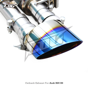 Silenziatore Elettronico in Acciaio Inox Boska, Tubi <span class=keywords><strong>di</strong></span> <span class=keywords><strong>Scarico</strong></span> Catback per Audi RS4/RS5 B9/B9.5 2.9T 2017-2024 con Controllo - Product Image 5