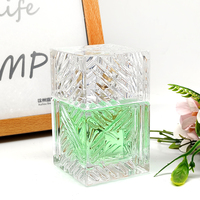 Flacon de parfum de luxe personnalisé OEM ODM en verre mat avec capuchon à sertir, vaporisateur 30ml 50ml, vente en gros