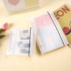 Classeur à 3 anneaux bien vendu 25 <span class=keywords><strong>pages</strong></span> intérieures transparentes 10x10cm poches Kpop <span class=keywords><strong>Mini</strong></span> Photocards Albums <span class=keywords><strong>Photo</strong></span> colorés Impression personnalisée - Product Image 5