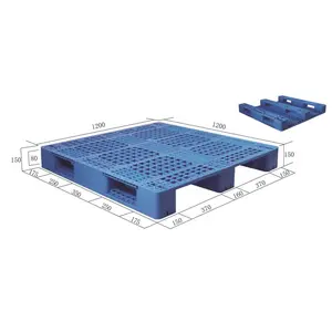Plastic Block Pallet Logistic System Plastic Box Pallet for heavy duty storage