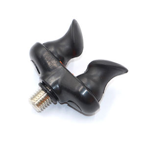 Selco-soporte para caña de pescar de acero inoxidable, soporte para caña de pescar, abrazaderas a tope, color negro, 4x3cm, 32g, PP, gran oferta China - Product Image 5