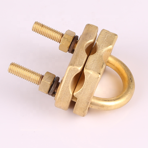 HUA DIAN 2020 Brass <strong>U</strong> Type Earth Rod <strong>Clamp</strong> - Product Image 5