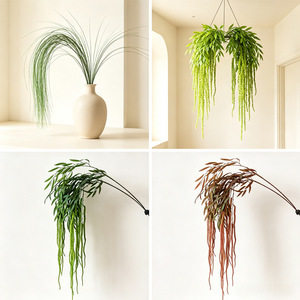 Paquete de Plantas Artificiales Colgantes Dream Castle, Decoración de Boda con Forma de Sauce, Paisajismo para Interiores y Exteriores - Product Image 5