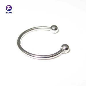 Anneau de lèvre en acier chirurgical 316L plaqué or, barre circulaire classique en forme de fer à cheval, bijoux de piercing corporel pour cadeau de fiançailles - Product Image 4