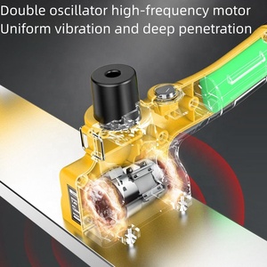 Règle vibrante à double moteur NEOBRISKEN avec batterie au lithium 18V pour le décapage du béton des murs et des sols N513 - Product Image 5