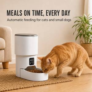 Comedero Automático Inteligente para Mascotas con Control por Aplicación para Dueños Ocupados, Gatos y Perros Pequeños de Menos de 10 kg, con Batería de Respaldo - Product Image 6