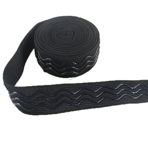Banda de agarre elástica de silicona antideslizante para coser técnicas tejidas con <span class=keywords><strong>cord</strong></span>ón de elasticidad de correa de nailon Spandex elástico - Product Image 6