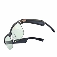 Gafas Inteligentes con Audio Bluetooth, Gafas Unisex con Protección Contra Luz Azul, Micrófono y Altavoces de Sonido Abierto, Asistente de Voz con Carga Magnética